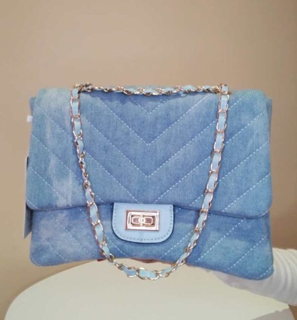BOLSO DE TELA VAQUERA TAMAÑO GRANDE