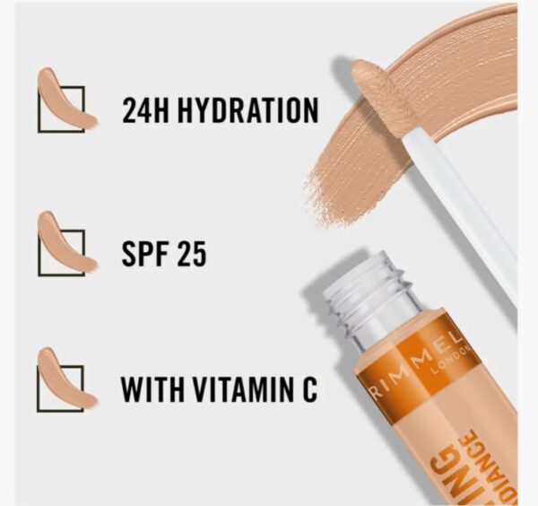 Corrector e Iluminador Lasting Radiance-Rimmel London - Imagen 2