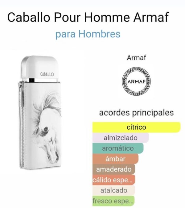 Caballo Pour Homme Armaf para Hombres - Imagen 2