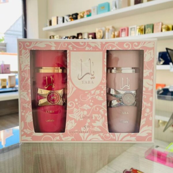 Pack Dúo Yara Rosa & Yara Candy – Lattafa Perfumes, 5to Aniversario.