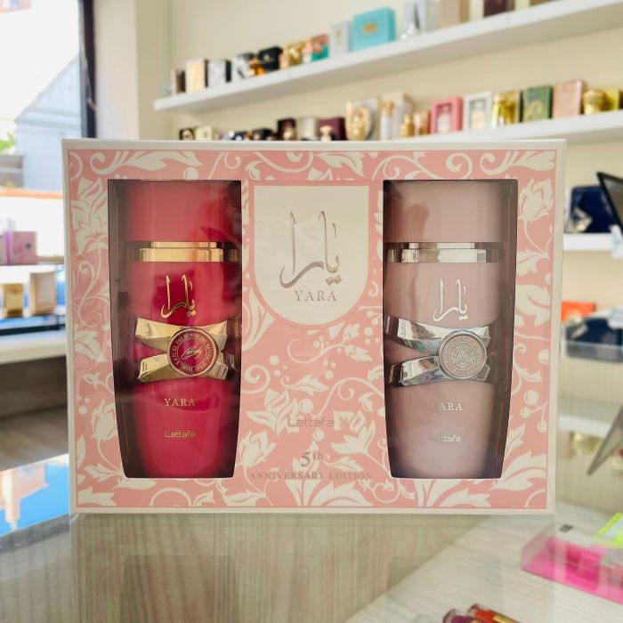 Pack Dúo Yara Rosa & Yara Candy – Lattafa Perfumes, 5to Aniversario.