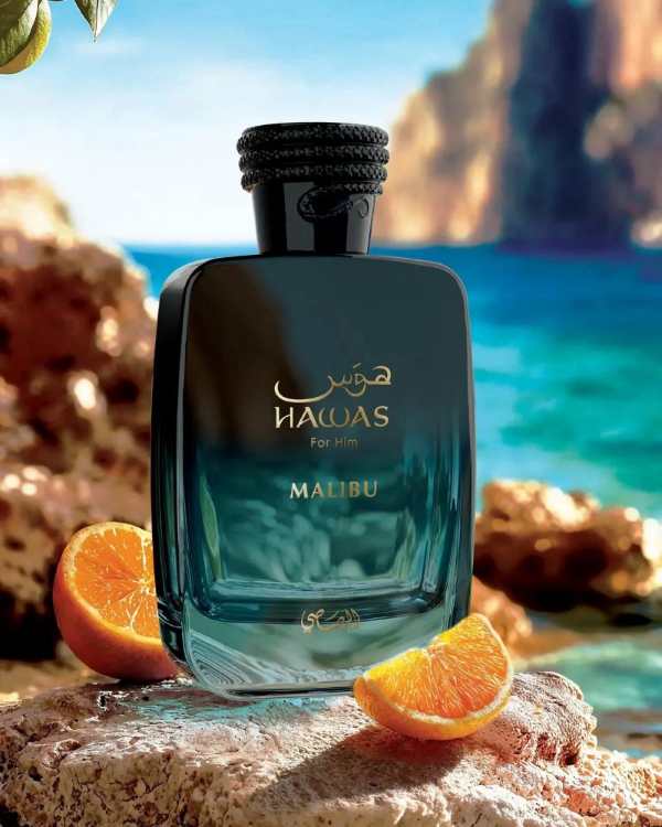 Hawas Malibu de Rasasi EAU de Parfum 100ML Fragancia Masculina