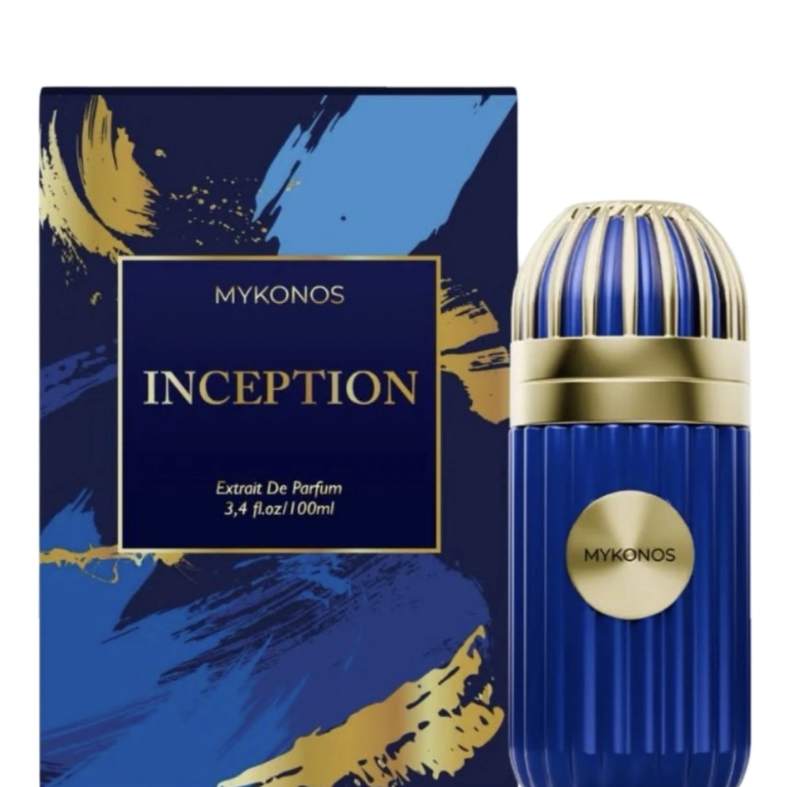 Mykonos Inception Extrait de Parfum 100 ml – Perfume Unisex Cítrico, Aromático y Amaderado